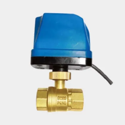 Electric two-way ball valve