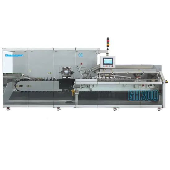 Automatic blister cartoning machineGH-300 high speed