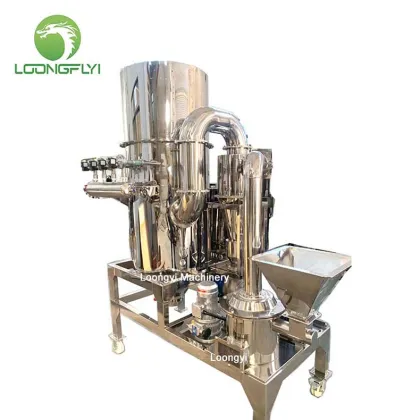 Loongyi pepper spice chilli crusher grinder mill
