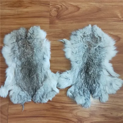 Clothing Accessories High Quality Genuine snow Rabbit Fur Wild Rabbit Fur Skin wild Rabbit Fur hide