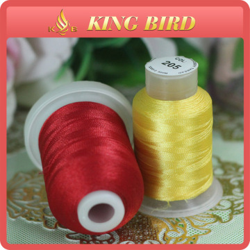 New Arrival Color Dyed 100% Polyester Embroidery Bobbin Thread Price