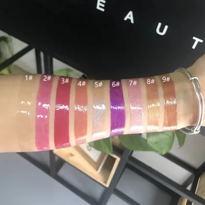 Private Label 9-Color Moisturizing Lip Gloss