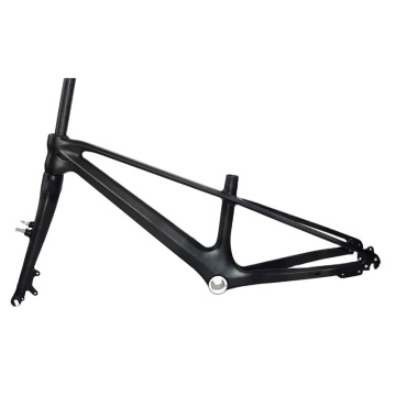 20 Inch Carbon Fiber Mountain Bike Frame with Disc Brake and Quick Release Internal Wiring