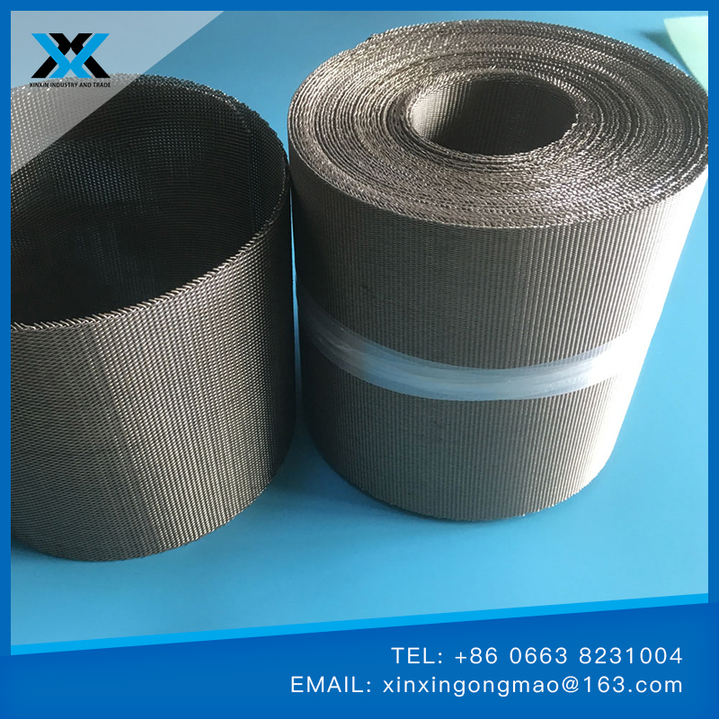 Stainless steel dense network dutch mesh