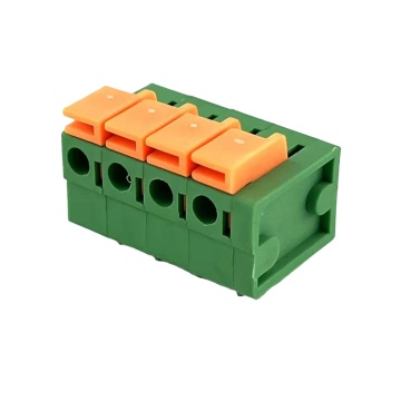 5.08MM pitch spring type PCB terminal angle