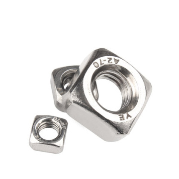 Four-sided Square Thread Nuts Square Shape Thin Nuts