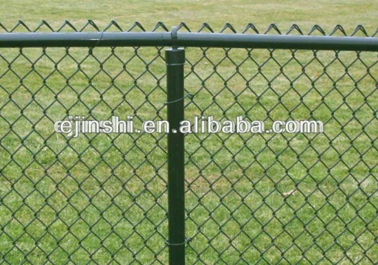 PVC coated/Hot Dipped Galvanzed chain link wire mesh fence(Anping factory)