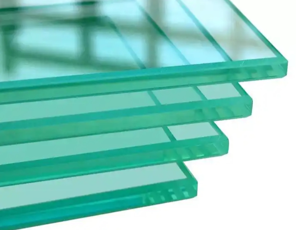 Railing de vidro temperado Railing de escada de vidro decorativo