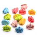 3D Mini Queen Tiara Crown Resin Miniatures For Kid DIY Craft Scrapbook Hair Bow Center Decoration