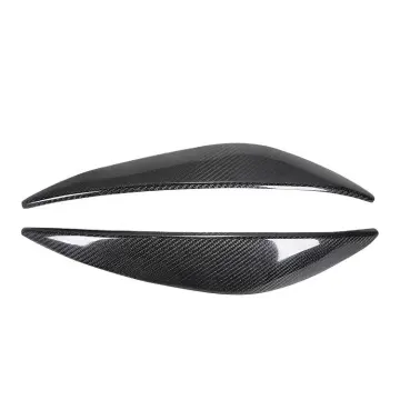 Mercedes-Benz W204 AMG C63 Carbon Fiber Lighting Enhancements: Lamp Eyebrow & Headlight Decorations