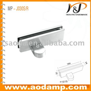 180 degree glass door clamp