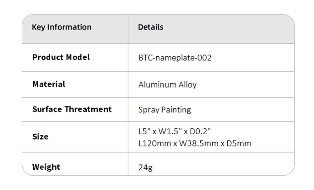 BTC-nameplate-002-X-4