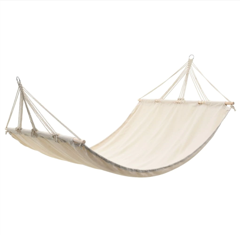 Utomhus Polycotton Canvas Patio Camping Hammock