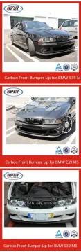 CARBON FIBER STI STYLE FRONT BUMPER SPOILER DIFFUSER FOR BMW E39 M5