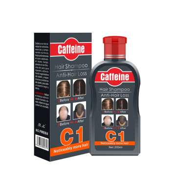 PM6864 Effective Natural Caffeine Hair Dye Cream for Nourishing and Anti-Itching Black Hair Care