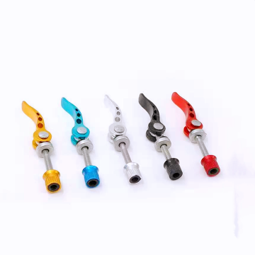 Aluminum alloy bicycle seat tube quick removal lever