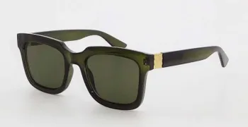 Fashion Plastic Square Sunglasses for Women