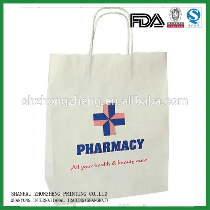 pharmacy printed bags pharmacy paper bag pharmacy bags