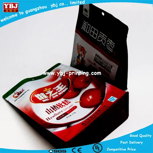 Aluminium foil bags/Food packaging bags with window in front /Aluminum foil food bags