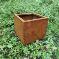 Planteur de boîte à fenêtre en métal Corten