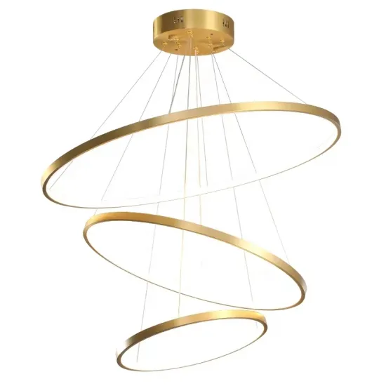 Modern Decorative Circular LED Ring Chandelier