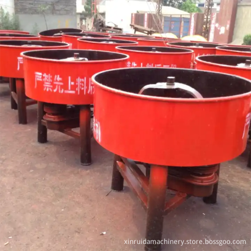JQ350 Pan Type Concrete Mixer for Block Making Machine