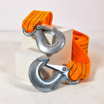 Nylon and Metal Tow Ropes for Heavy Equipment and Car Towing