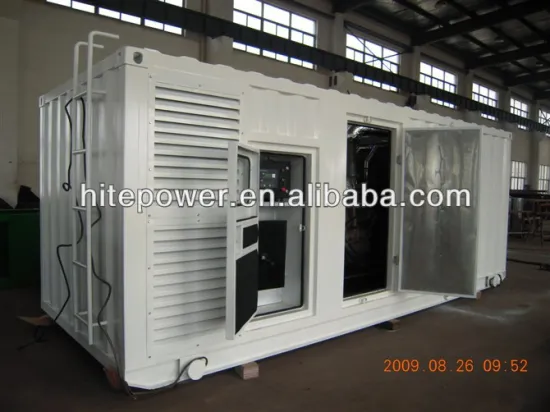 8kw-1200kw Original manufacture Stale Power Output containerized type generator
