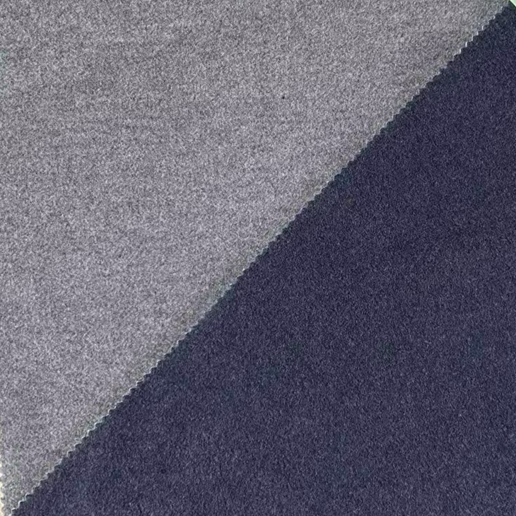 knitting polyester needle punched melton fabric