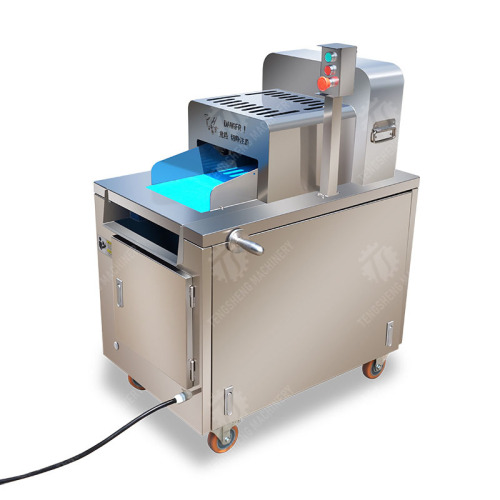Máquina automática de corte de frango em cubos máquina de corte de frango