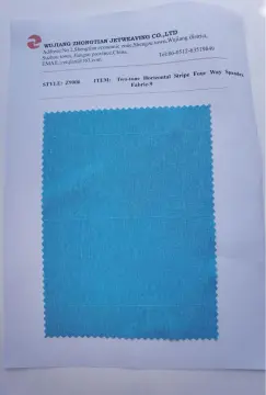 Two-tone Horizontal Stripe Four Way Spandex Fabric-9