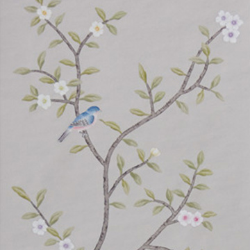 Avender Wallpaper Flower and Bird