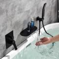 Robinet de baignoire de cascade en laiton Shamanda en laiton