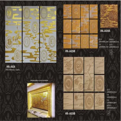 PU & Polyurethane Assembling relief wall-board