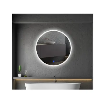 Hollywood Glamour LED Lighted Bathroom Mirror with Touch Dimmer and Vanity Lights