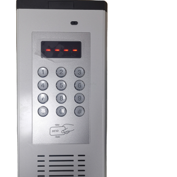 Smart Access Control System: Wireless Apartment Intercom & Gate Opener with Free Phone Call & RFID Card Functionality, Rainproof Hood Optional - K6 System