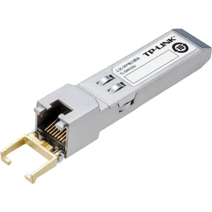 TP-LINK TL-SM410U 2.5G SFP Module - Compatible with Switch SFP Port, 2500M Ethernet
