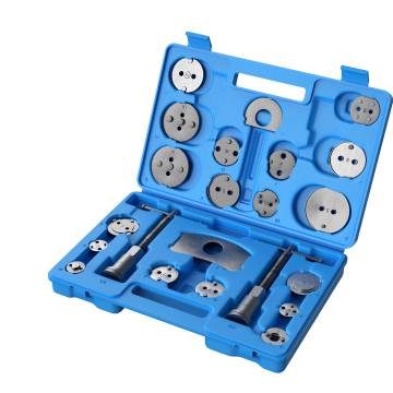 22Pcs Automotive Repair Tools: Pneumatic Brake Caliper Rewind Kit with Storage Box