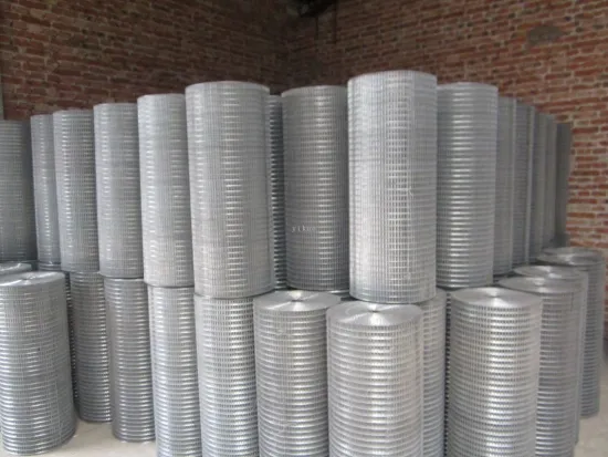 Silver Low Carbon Steel Welding Wire Mesh / Epoxy Coated Aluminium Wire Mesh