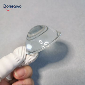 Custom Spherical Molded Optical Borosilicate Glass LED Plano Convex Lens