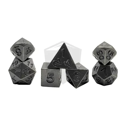 Wholesale D&D Metal Dice Sets: Custom Polyhedral Dice for Tabletop Games