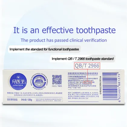 Tooth Whitening Paste Reduce Plaque Toothpaste
