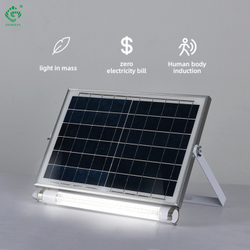 200W LED Flood Light Outdoor: 100W Solar Induction Street Lamp | Waterproof Solar Lights for Outdoors