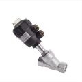 Double Acting Air Thread Pneumatic Angle Seat Valve