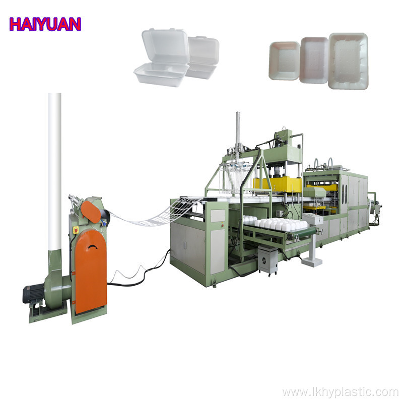 Disposable Foam Plastic Fast Food Box machine