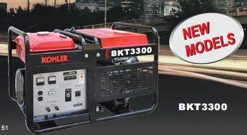 4 Stroke / Ohv Small Gas Powered Generator , 15kw Three Phase