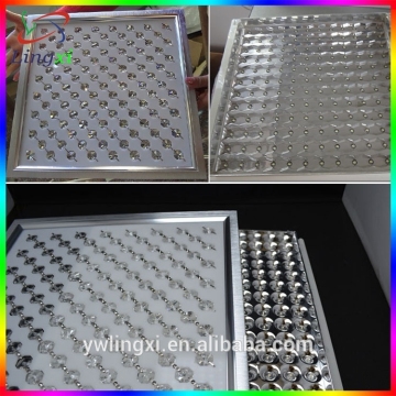 China Commodity City in Yiwu Lingxi LED ceiling light crystal lamp 8W,12W,24W