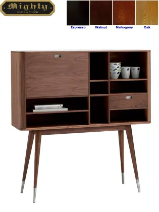 Walnut Dinning Room Danish Sideboard Cabinet