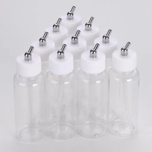 80CC Plastic Airbrush Bottle With Lid
