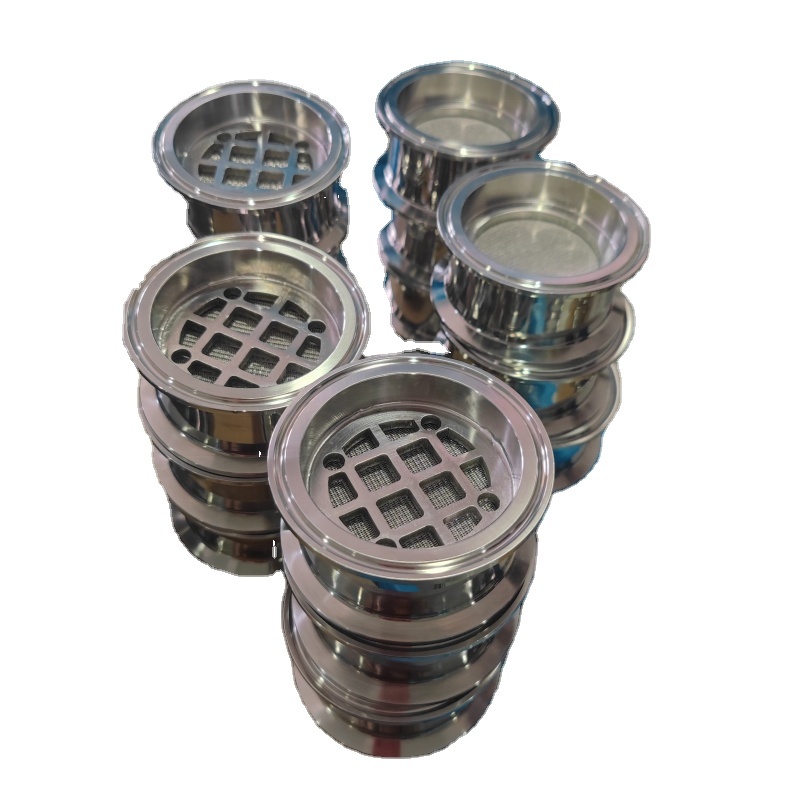 Factory Direct 2-12 Inch 1&5 um Sintered Metal Filter New Condition round Hole Air Filter for CRC System